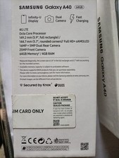 Samsung Galaxy A40 - 64GB -