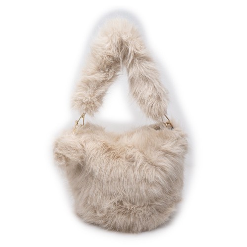 Borsa mano beige - a,