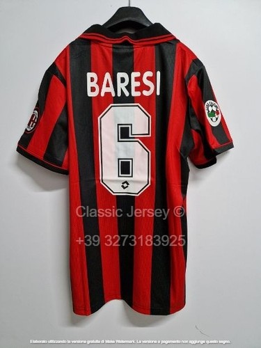 Shirt milan home 1996 1997 - shirt,