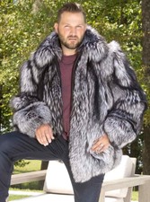 Cappotto uomo vera pelliccia