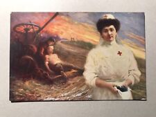 Prima Guerra Mondiale - Croce Rossa Italiana - Illustratore A. D. Campestrini