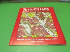 TUTTO CITTA' 83 SIP 1983 PERUGIA e provincia - buono stato VINTAGE
