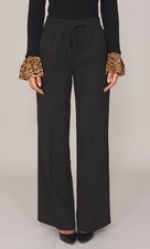 PANTALONE TWINSET AMPIO CON