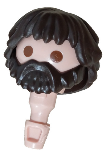 Playmobil testa barba parrucca - playmobil,