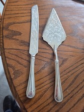 Tortiera e coltello vintage