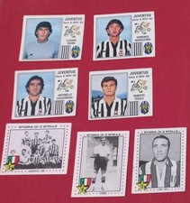 LOTTO 7 FIGURINE JUVENTUS