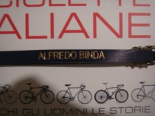 Raro Nos anni 70 Alfredo Binda -Bianchi Dino Italiano-Cinelli cinghie punta pelle-
