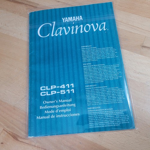 Yamaha clavinova manuale - clavinova,