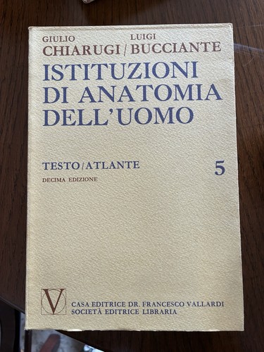 Atlante anatomia chiarugi - atlante,