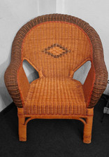 Poltrona In Vimini vintage