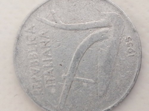Moneta rara lire del - moneta, da