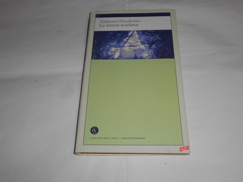 Lettera scarlatta hawthorne - lettera,