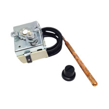 TERMOSTATO SICUREZZA MECCANICO RIARMO MANUALE CON CAPILLARE 90 110 °C IMIT LS1 4