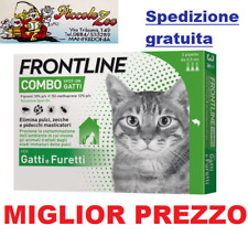 Frontline Combo gatti 3 pipette antiparassitario per gatto antipulci SCAD 2027