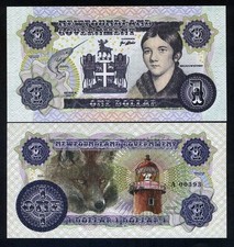 Terranova, Canada, $1, 2017, edizione privata, saggio UNC - Red Fox F