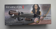 Remington AS8811 Keratin Protect - Spazzola rotante ad aria calda grigia, 2 accessori