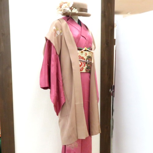Antico kimono haori seta - kimono,