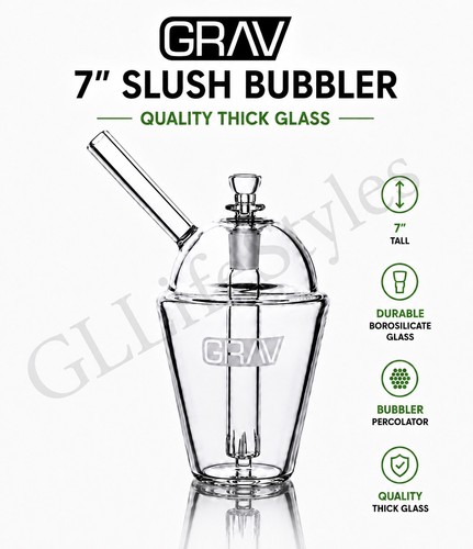 Grav clear slush cup - grav®, 7”