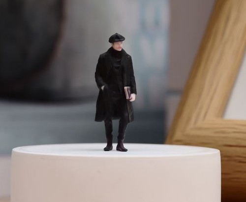 Painted figure model - 1:64,