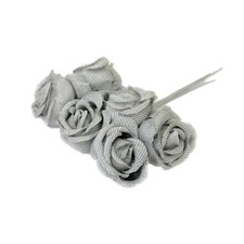 36 Fiori artificiali Rosa 3 cm