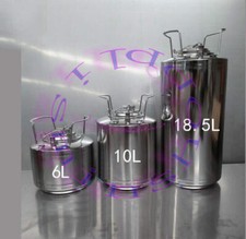 Fusto fermentatore portatile acciaio inox 6L/10L/18,5L birra vino birra in casa