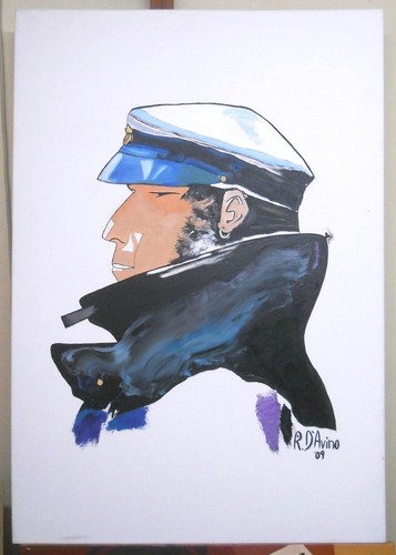 Quadro corto maltese - quadro, "corto