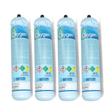 4 BOMBOLE OSSIGENO 110 BAR PER SALDATURA RICAMBI PER TURBO SET 30 90 110 200