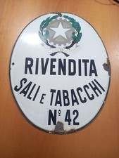 Tabella Smaltata Sali E