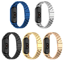 Fr Xiaomi Mi Band 3/4/5/6 Smart Wristband Ricambio Cinturino Orologio Metallo Braccialetto