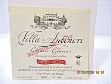 1967 Wine Bottle Label Italy