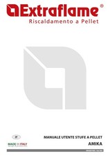 Manuale d'uso utente caldaia pellet Nordica Extraflame AMIKA