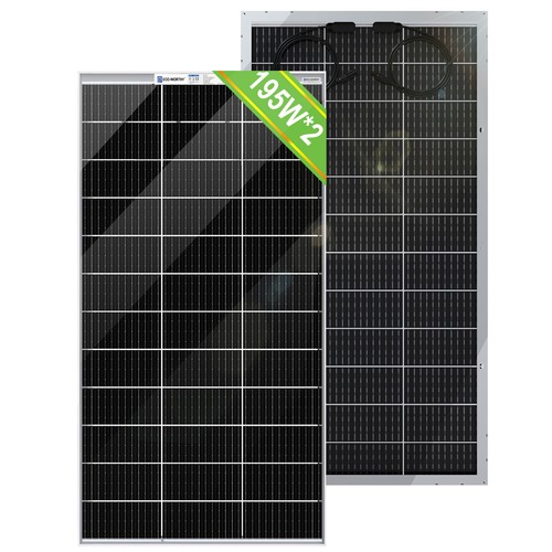Pannello solare bifacciale