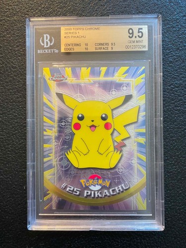 Topps chrome pokémon serie - chrome,
