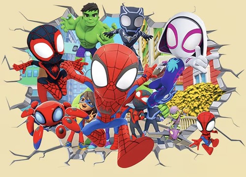 Adesivo murale spidey - murale,