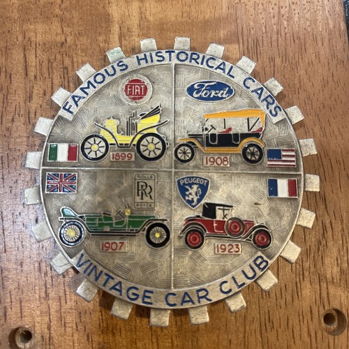 Distintivo italia auto club - italia,