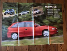 Opel Astra poster 16V / GSI