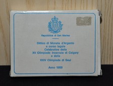 Dittico Monete Argento 835 San