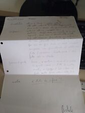 Moto Guzzi V 75 DUNA  , 1986,  rapporto collaudo  " Micheli"