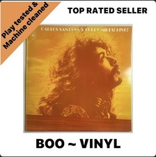 Carlos Santana & Buddy Miles LIVE! Vinyl Lp Record CBS S 65142 EX / EX