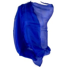Coprispalle elegante blu elettrico Stola cerimonia scialle sciarpa foulard fular