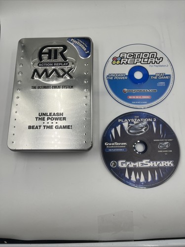 Ps2 action replay max tin - ps2,
