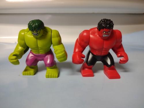 Lego minifigure rosso hulk - rosso, e