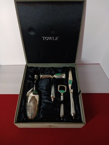 Towle silver tone bar - silver,
