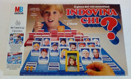 Gioco tavolo indovina chi - tavolo,