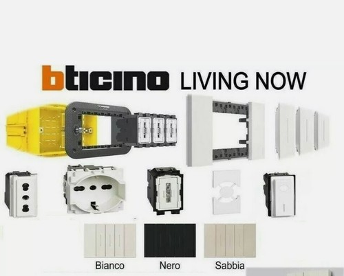 Living now bticino presa - living,