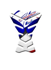 TANK PAD PARASERBATOIO HONDA TRANSALP XL 700 V 2007–2013 PRE-049 (White Blue) 