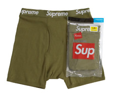 Slip Boxer Supreme x Hanes (Confezione da 2) - Oliva - S, M, L, XL