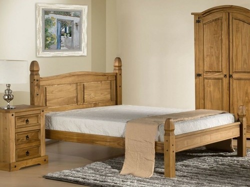 Letto basso legno rovere - in,
