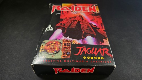 Raiden atari jaguar gioco 1990 - atari,
