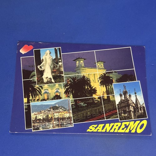 Sanremo cartolina colori - cartolina,